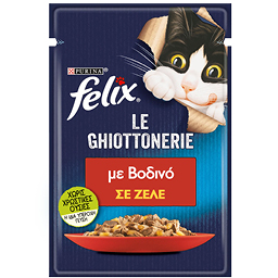 Γατοτροφή AGAIL Βοδινό σε Ζελέ 85g