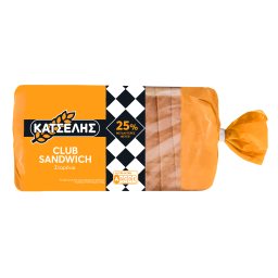 Ψωμί Club Sandwich Σταρένιο 500g