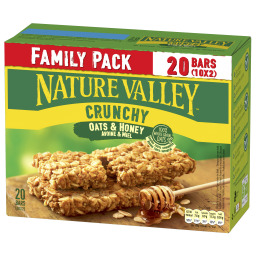 Μπάρες Δημητριακών Crunchy Βρώμη Μέλι 10x42g