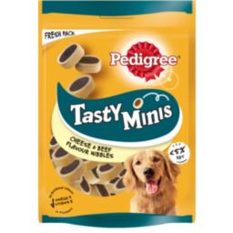 Σνακ Σκύλων Tasty Minis Μοσχάρι Τυρί 140g