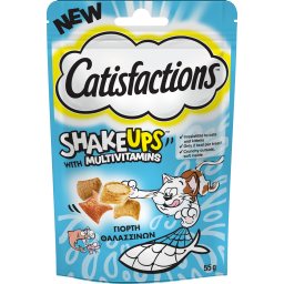 Snack Γάτας Shake Ups Γιορτή Θαλασσινών 55g