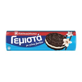 Παπαδοπούλου Μπισκότα Γεμιστά Βανίλια 200g