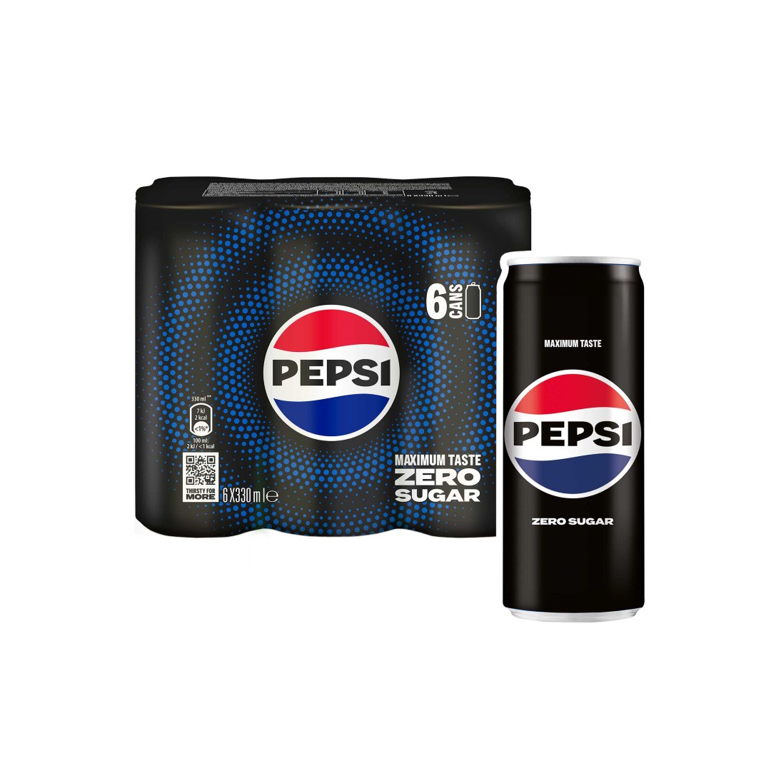 PEPSI ZERO SUGAR SLK ΚΟΥΤΙ 6X330ML