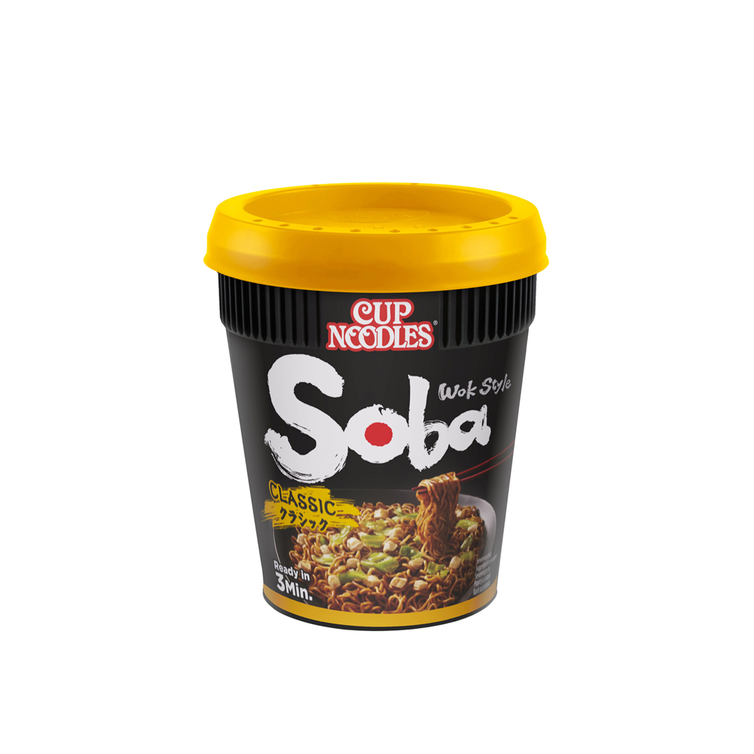 NISSIN SOBA ΝΟΥΝΤΛΣ CUP CLASSIC 90ΓΡ