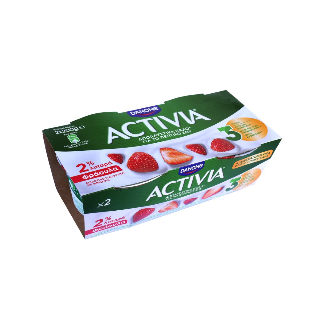 ACTIVIA ΦΡΑΟΥΛΑ 2*200ΓΡ