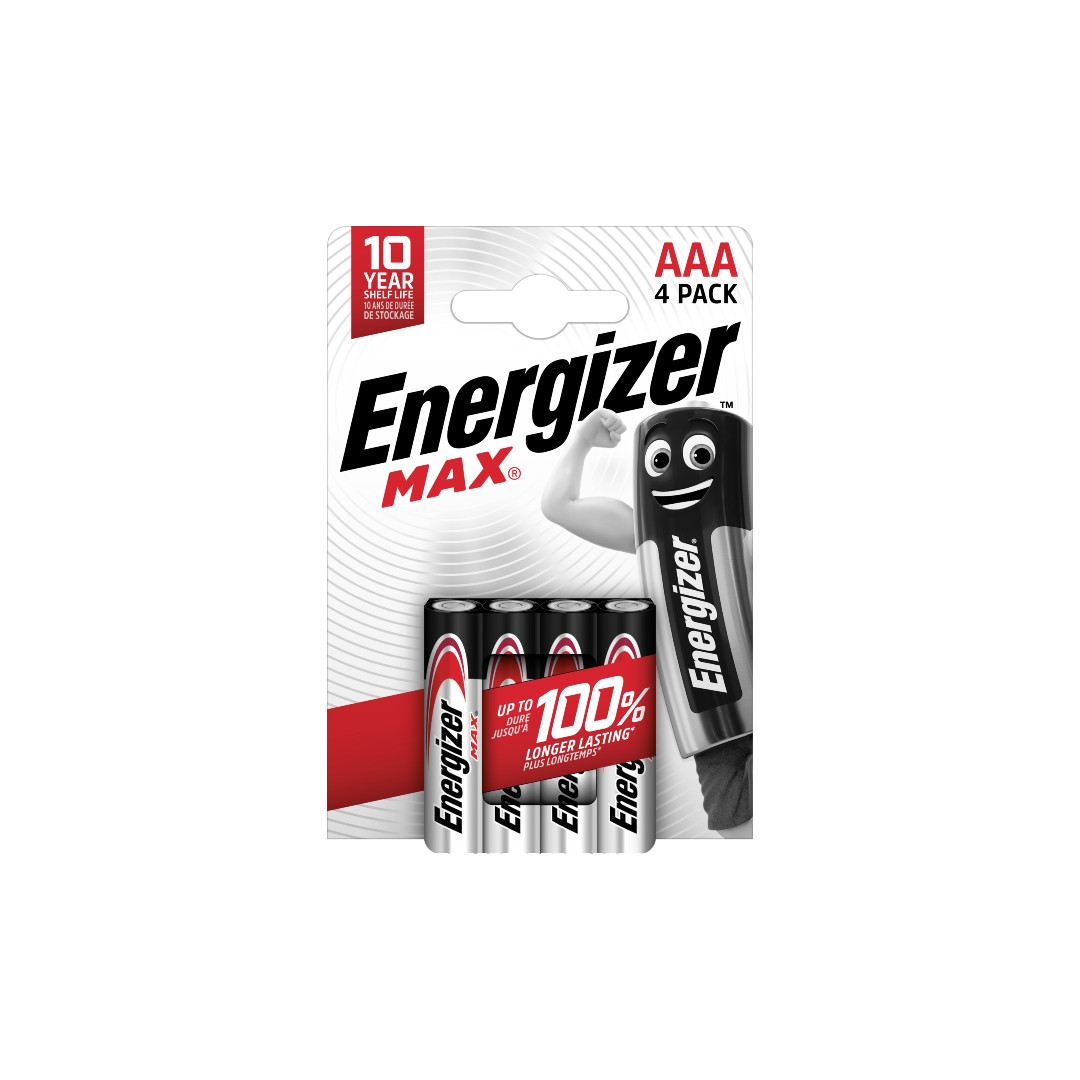 ENERGIZER ΑΛΚΑΛΙΚΕΣ ΜΠΑΤΑΡΙΕΣ MAX AAA BP4 4T