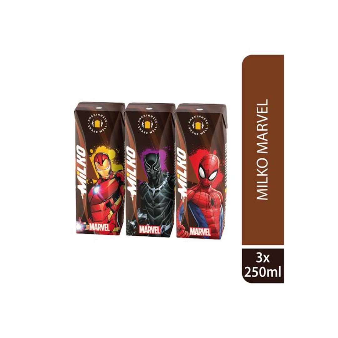 ΔΕΛΤΑ MILKO ΚΟΥΤΙ MARVEL 3*250ML