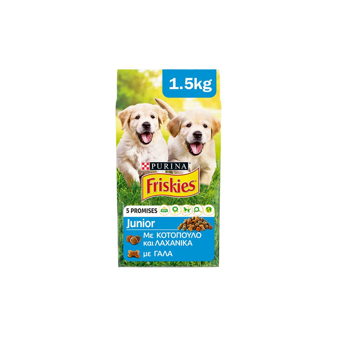 FRISKIES Ξ. JUNIOR 1.5Κ.