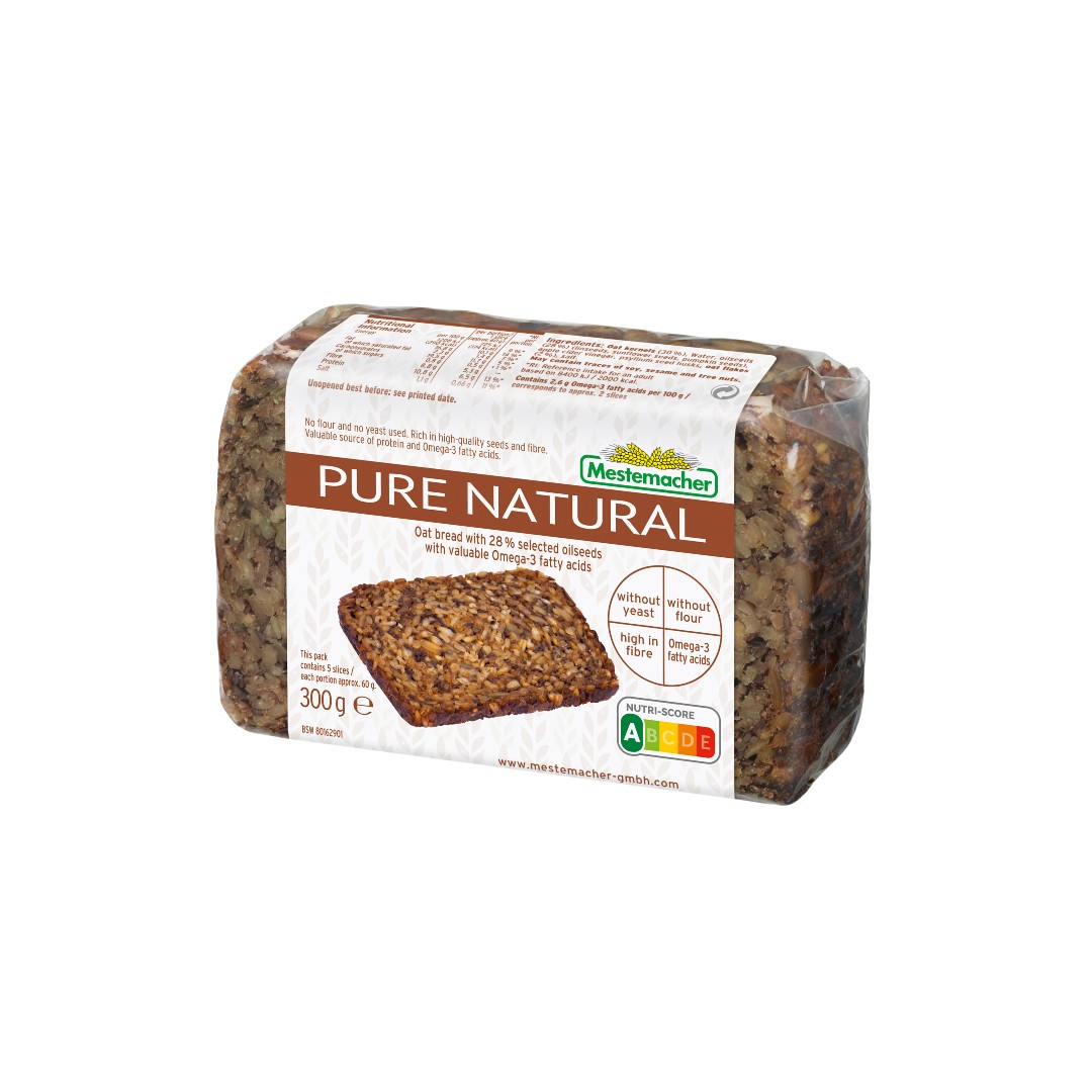 MESTEMACHER BREAD PURE NATURAL 300ΓΡ