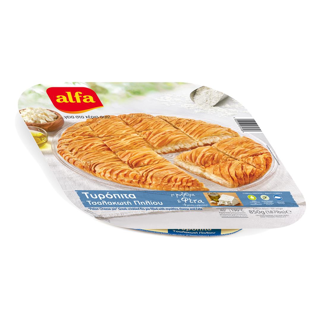 ALFA ΤΥΡΟΠΙΤΑ ΤΣΑΛΑΚΩΤΗ ΠΗΛΙΟΥ ΚΤΨ 850ΓΡ