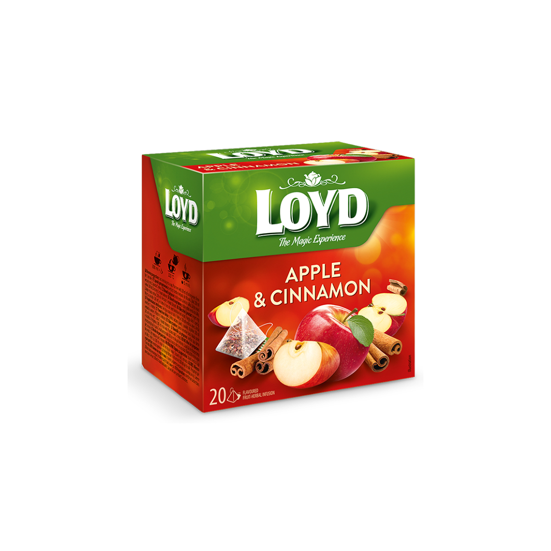 LOYD ΜΑΥΡΟ ΤΣΑΙ ΜΗΛΟ ΚΑΝΕΛΑ ΠΥΡ.20*2.25ΓΡ