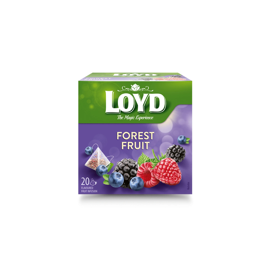 LOYD MΑΥΡΟ ΤΣΑΙ ΦΡΟΥΤΑ ΤΟΥ ΔΑΣΟΥΣ ΠΥΡ.20*2ΓΡ