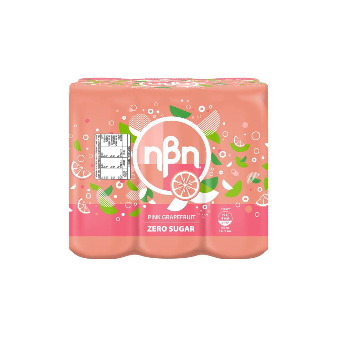 HBH PINK GRAPEFR.SLEEK   CAN 6Χ330ML