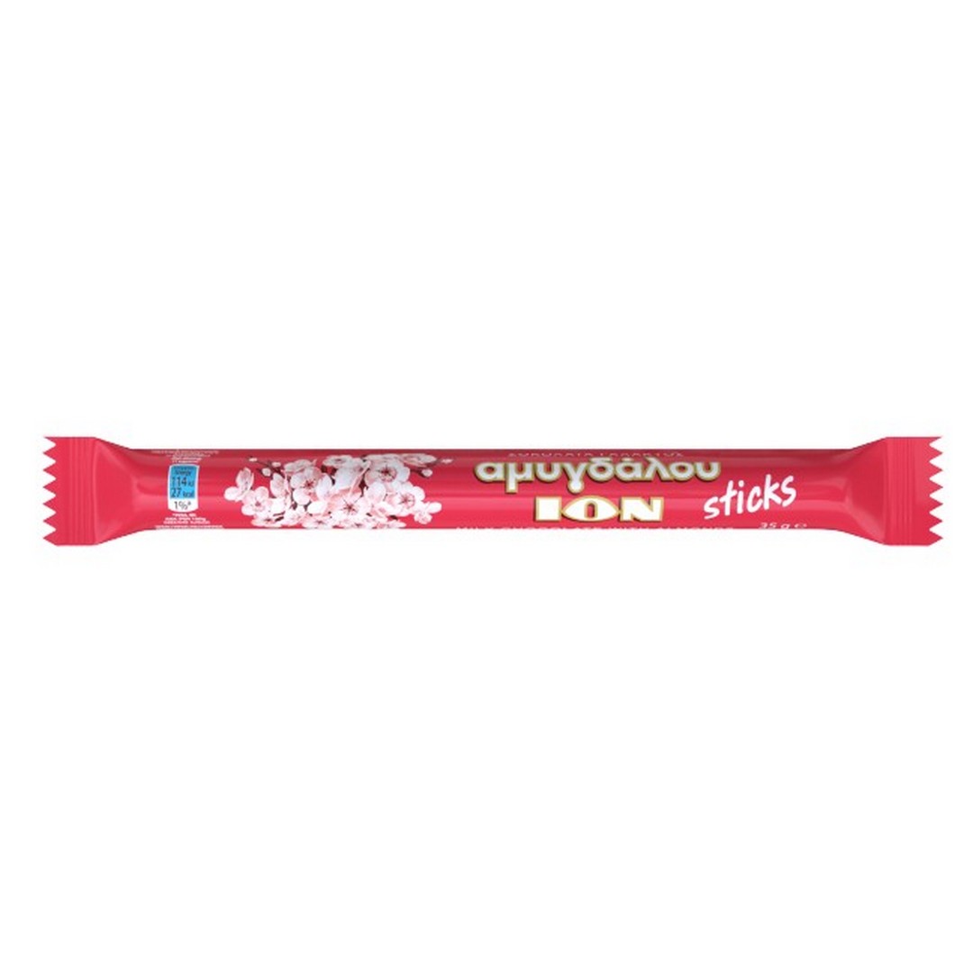 ΙΟΝ Stick Σοκολάτα Γάλακτος με Αμύγδαλο 35 gr