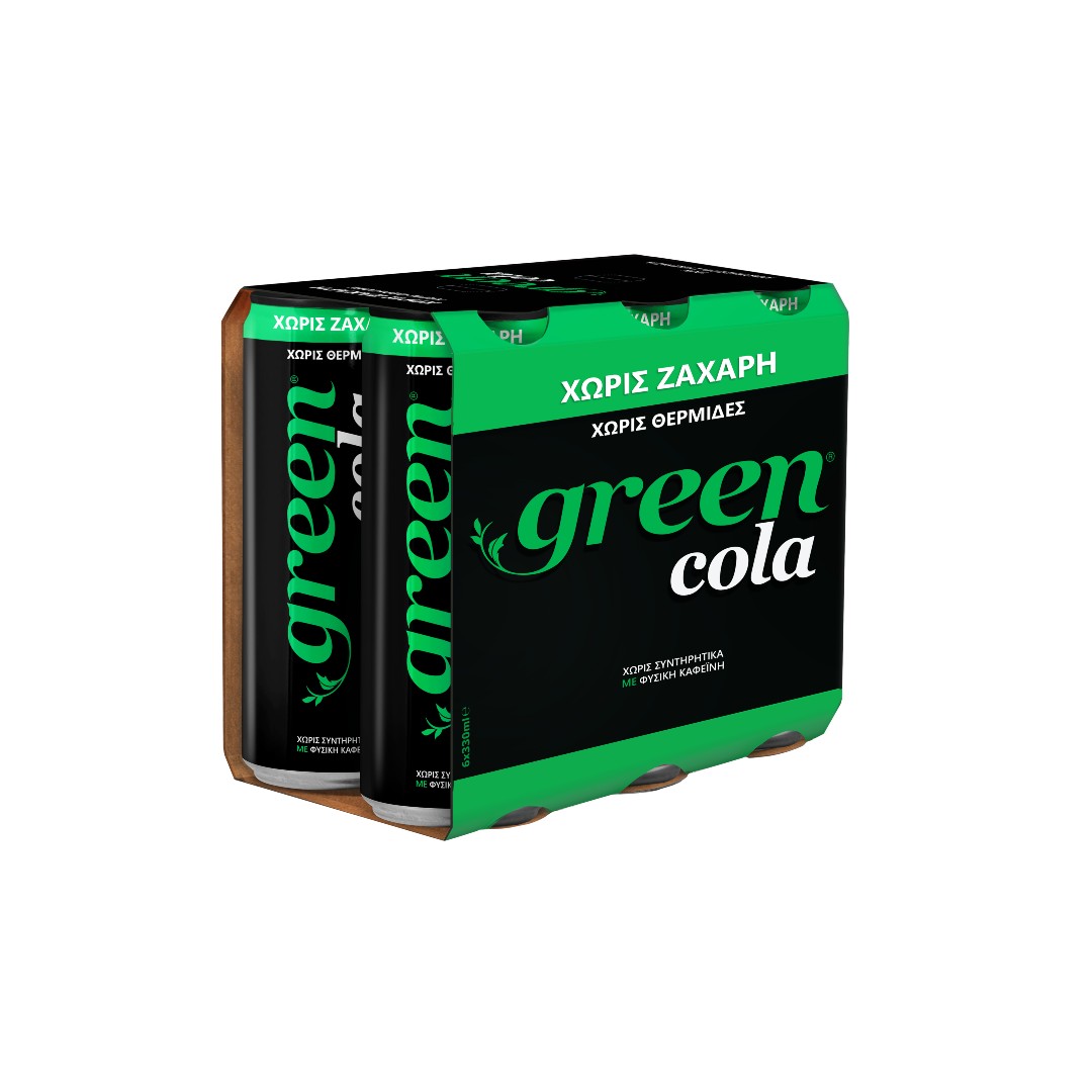 GREEN COLA SLK ΚΟΥΤΙ 6*330ML