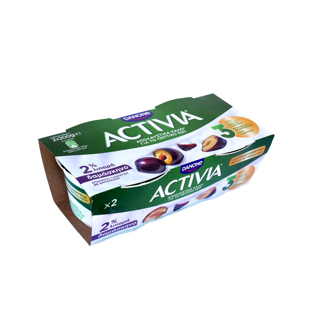 ACTIVIA ΔΑΜΑΣΚΗΝΟ 2*200ΓΡ