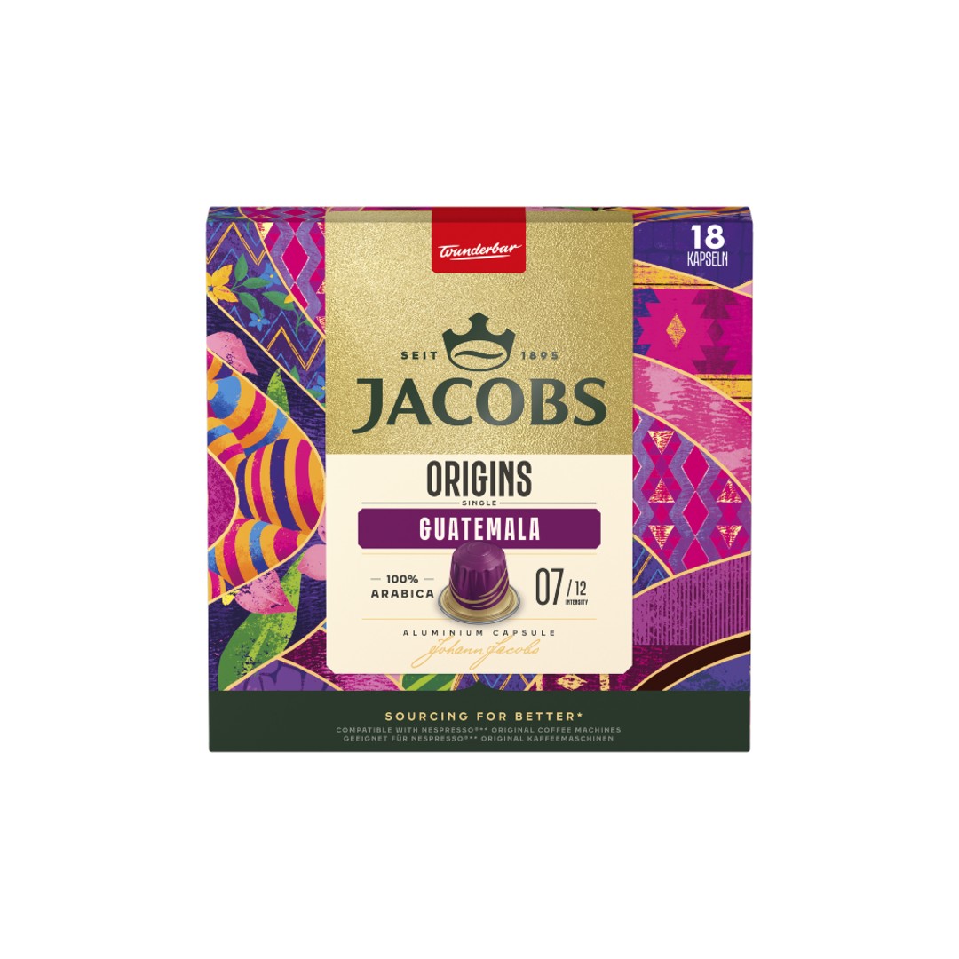 JACOBS CAPS ORIGINS NCC GUATEMALA 18*5,16ΓΡ