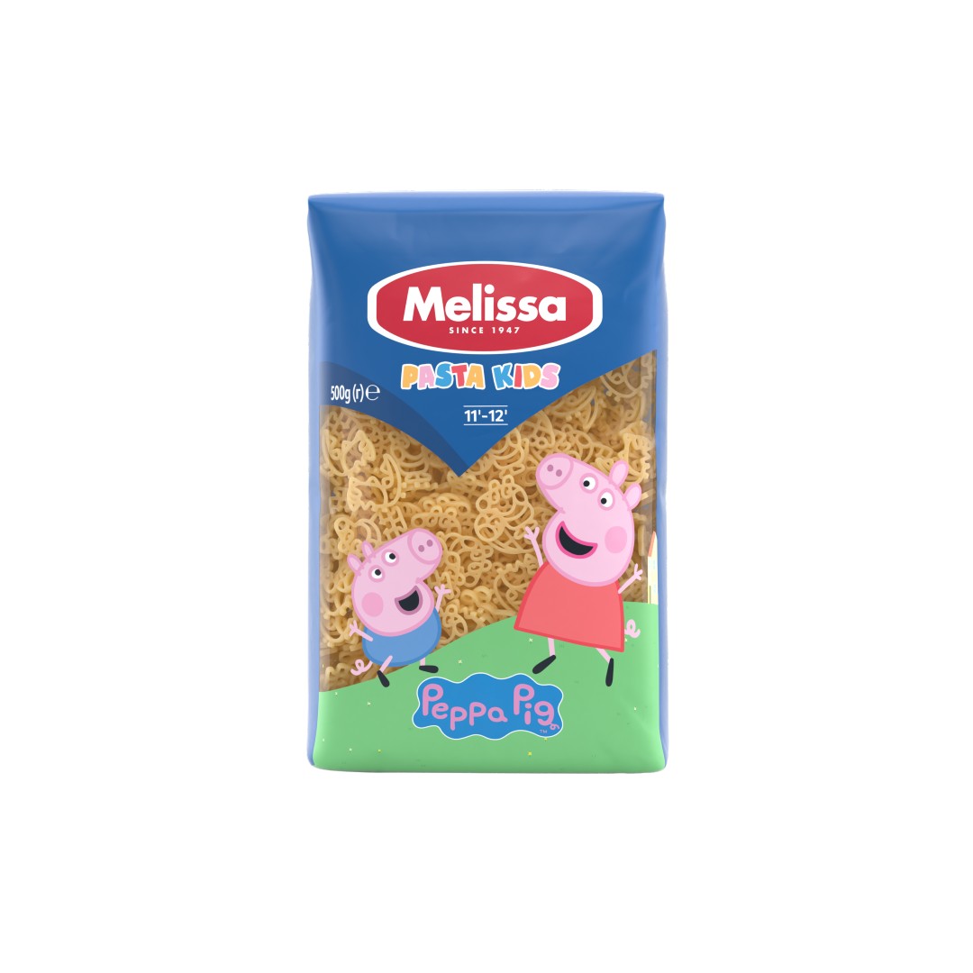 ΜΕΛΙΣΣΑ PASTA KIDS PEPPA PIG 500ΓΡ
