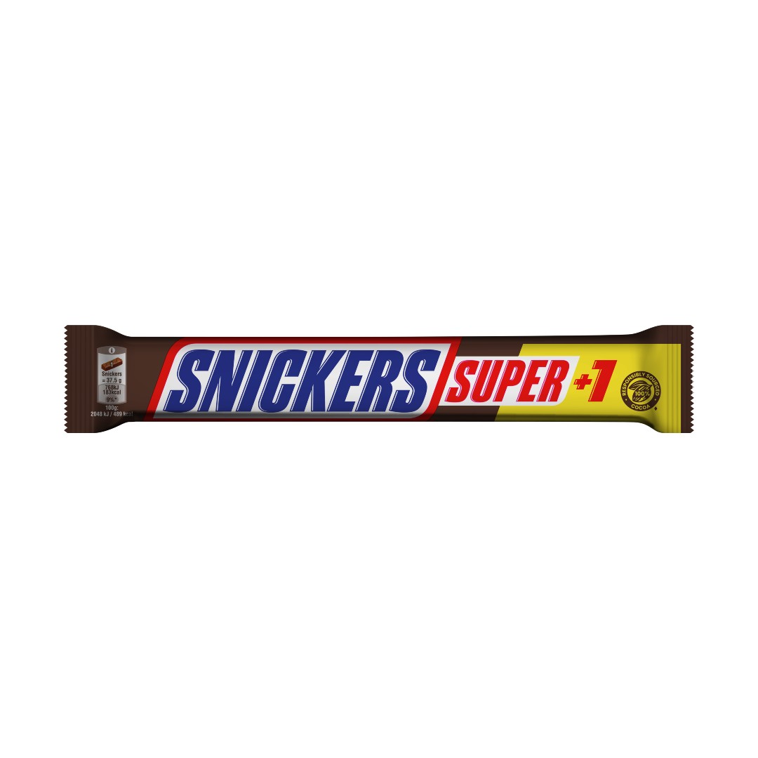 SNICKERS ΣΟΚΟΛΑΤΑ SUPER+1 112.5ΓΡ