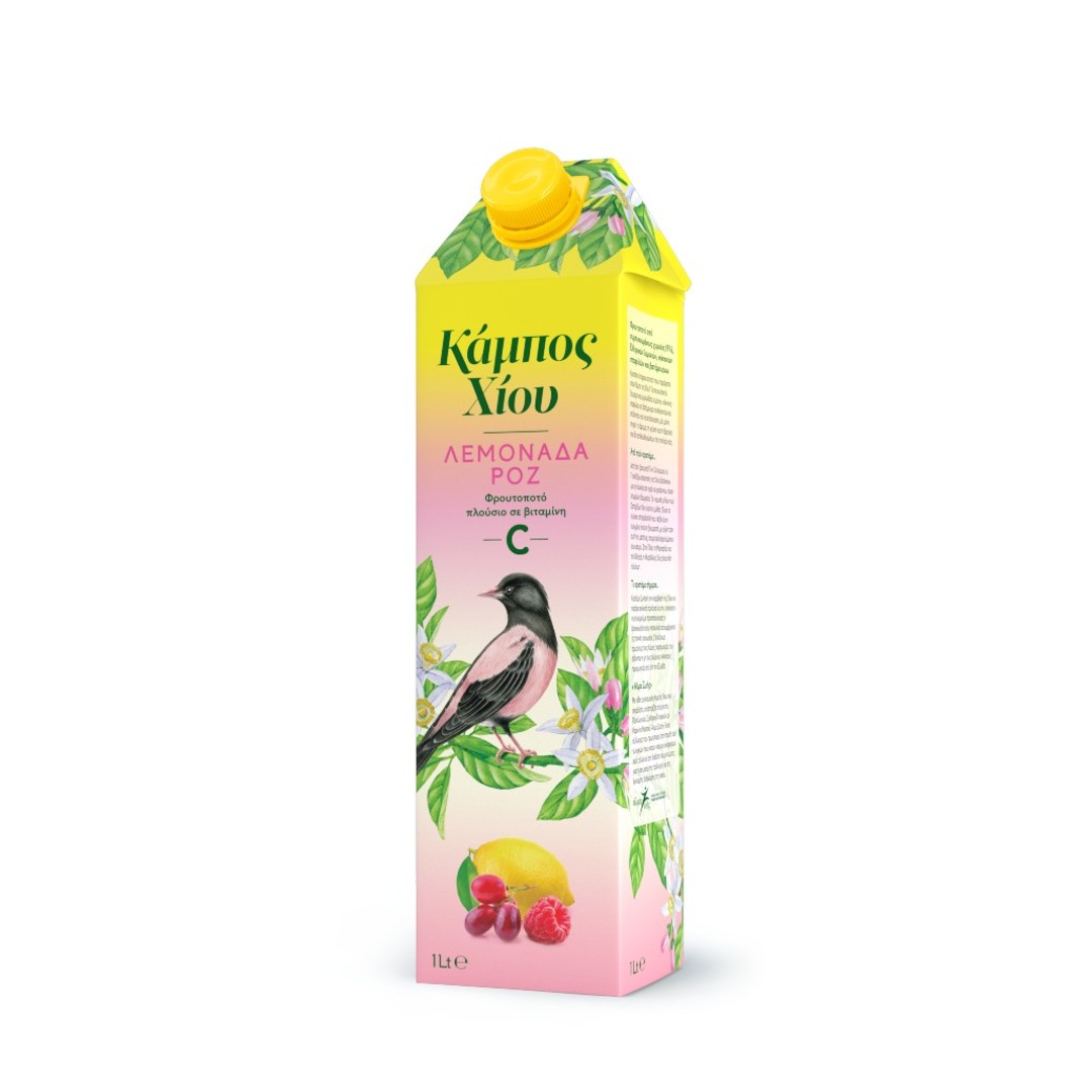 ΚΑΜΠΟΣ ΧΙΟΥ ΦΡΟΥΤΟΠΟΤΟ ΛΕΜΟΝΑΔΑ ΡΟΖ 1L
