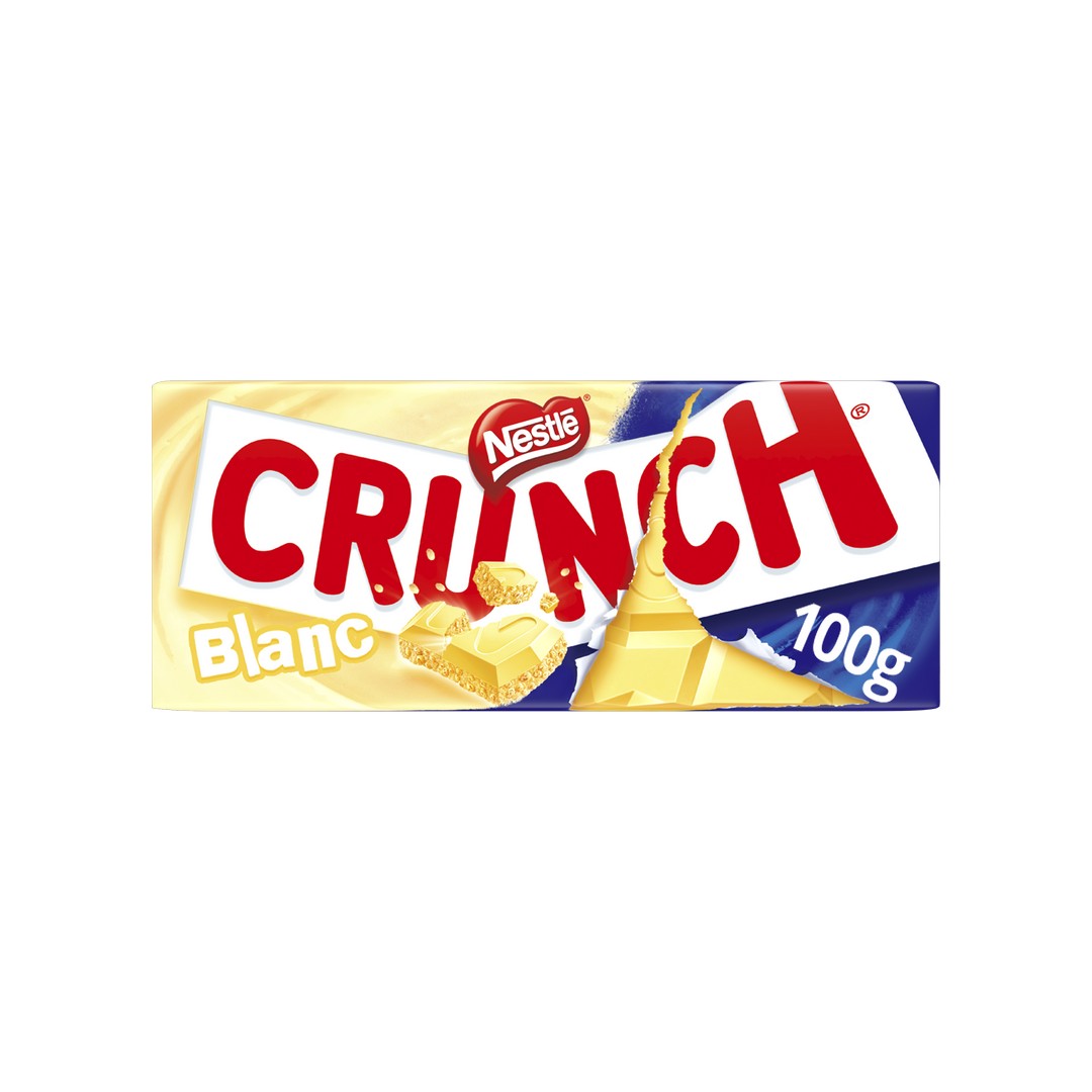 CRUNCH ΣΟΚΟΛΑΤΑ Χ.ΓΛΟΥΤ.ΛΕΥΚΗ 100ΓΡ