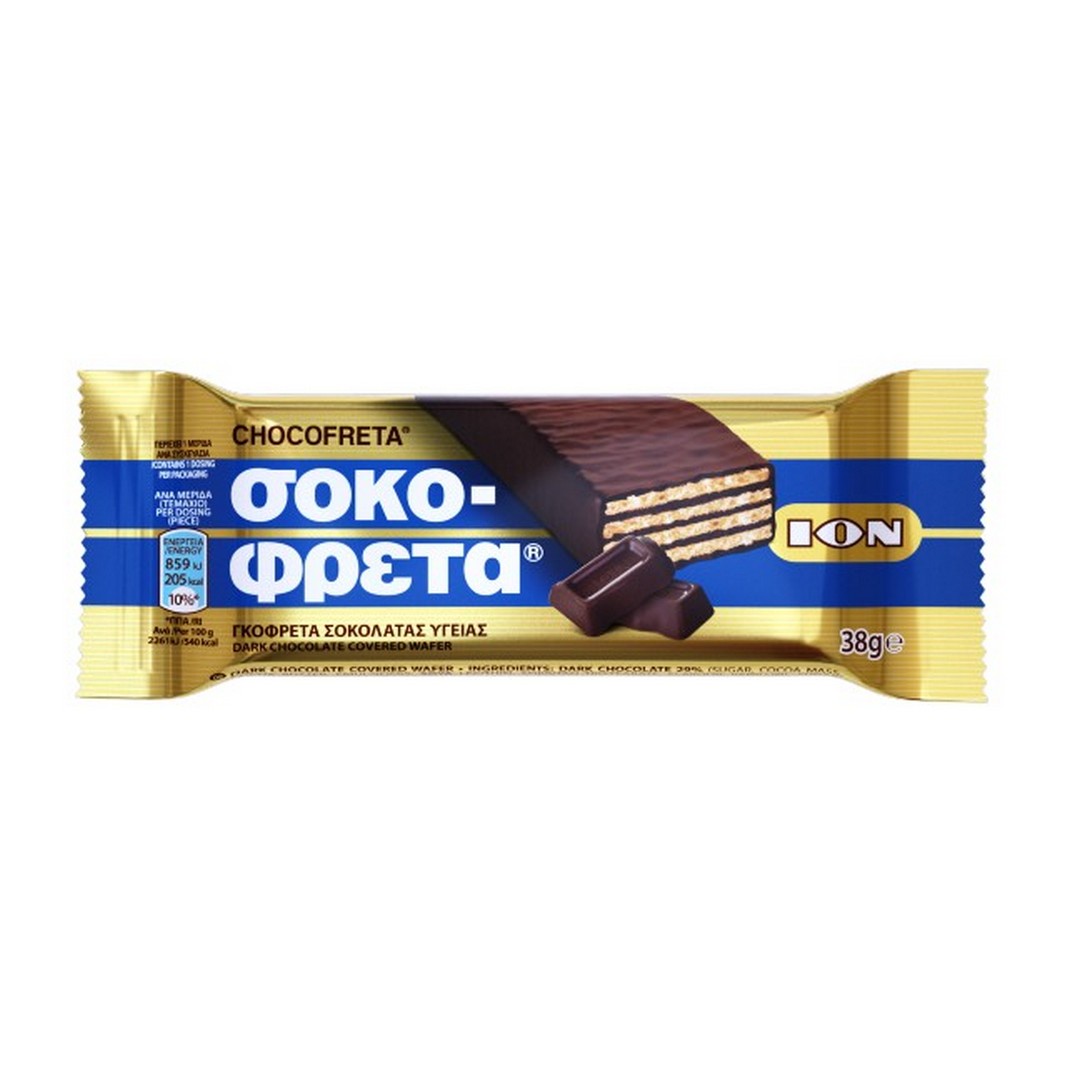Ιον Σοκοφρέτα Γκοφρέτα Σοκολάτα Υγείας, 38 g