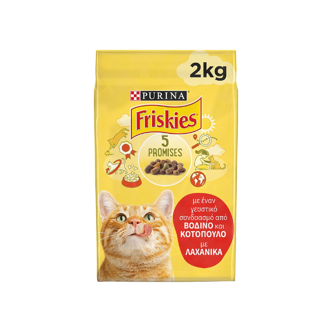FRISKIES Ξ.ΓΑΤ. ΒΟΔ-ΚΟΤ-ΛΑΧ 2Κ