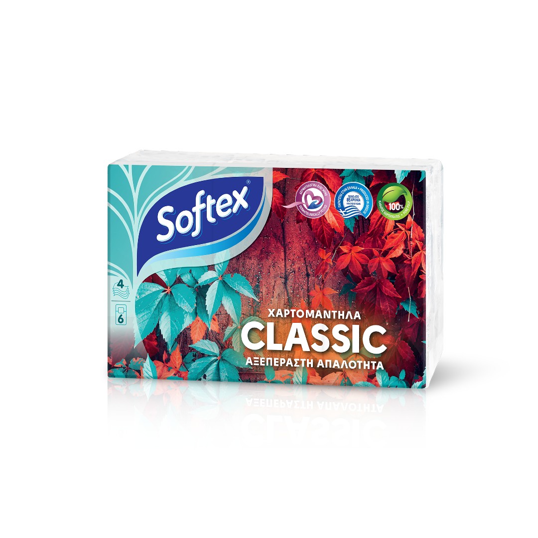 SOFTEX ΧΑΡΤΟΜ/ΛΑ ΤΣΕΠΗΣ ΛΕΥΚΑ 6Τ 134ΓΡ
