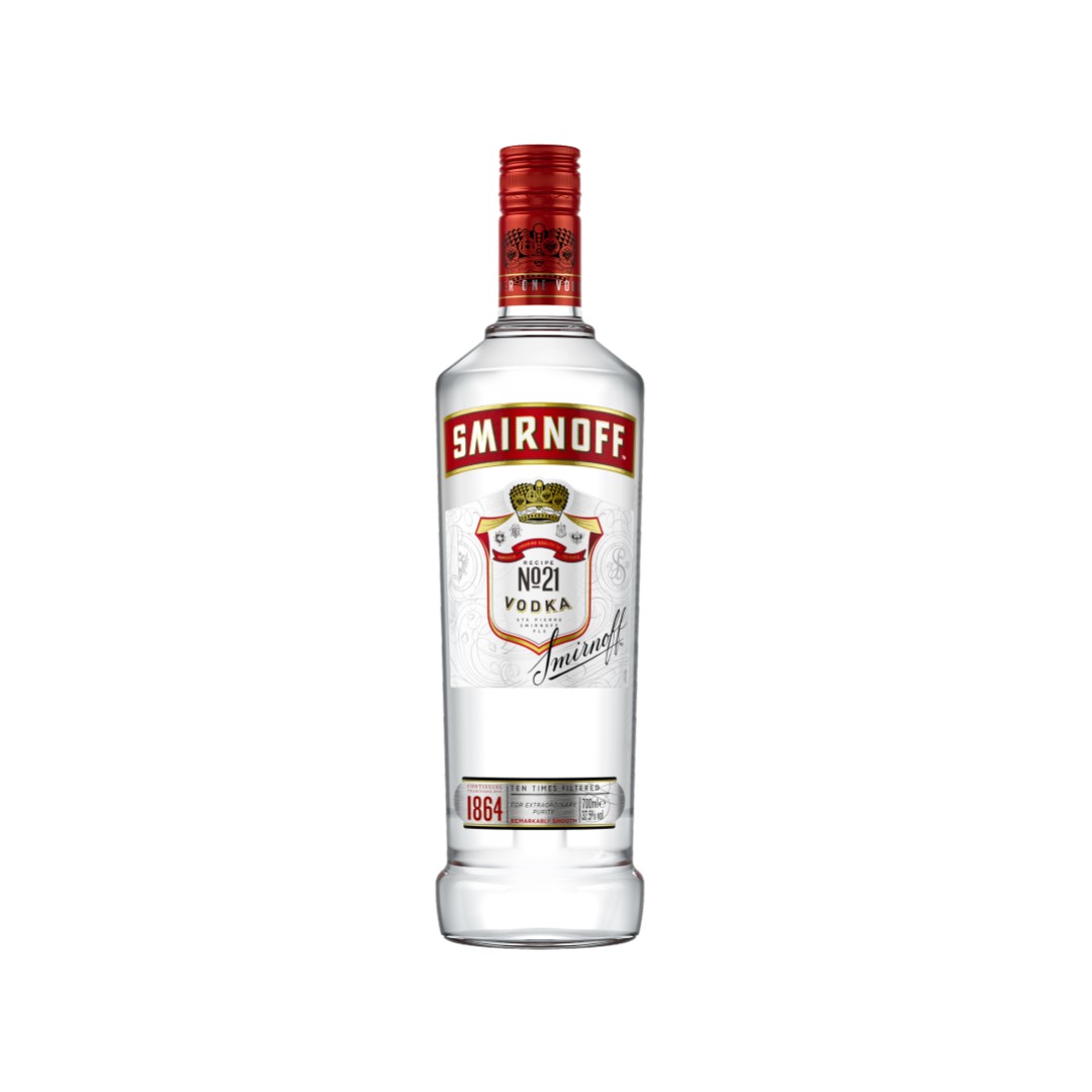SMIRNOFF RED ABV 37.5% 700ML.