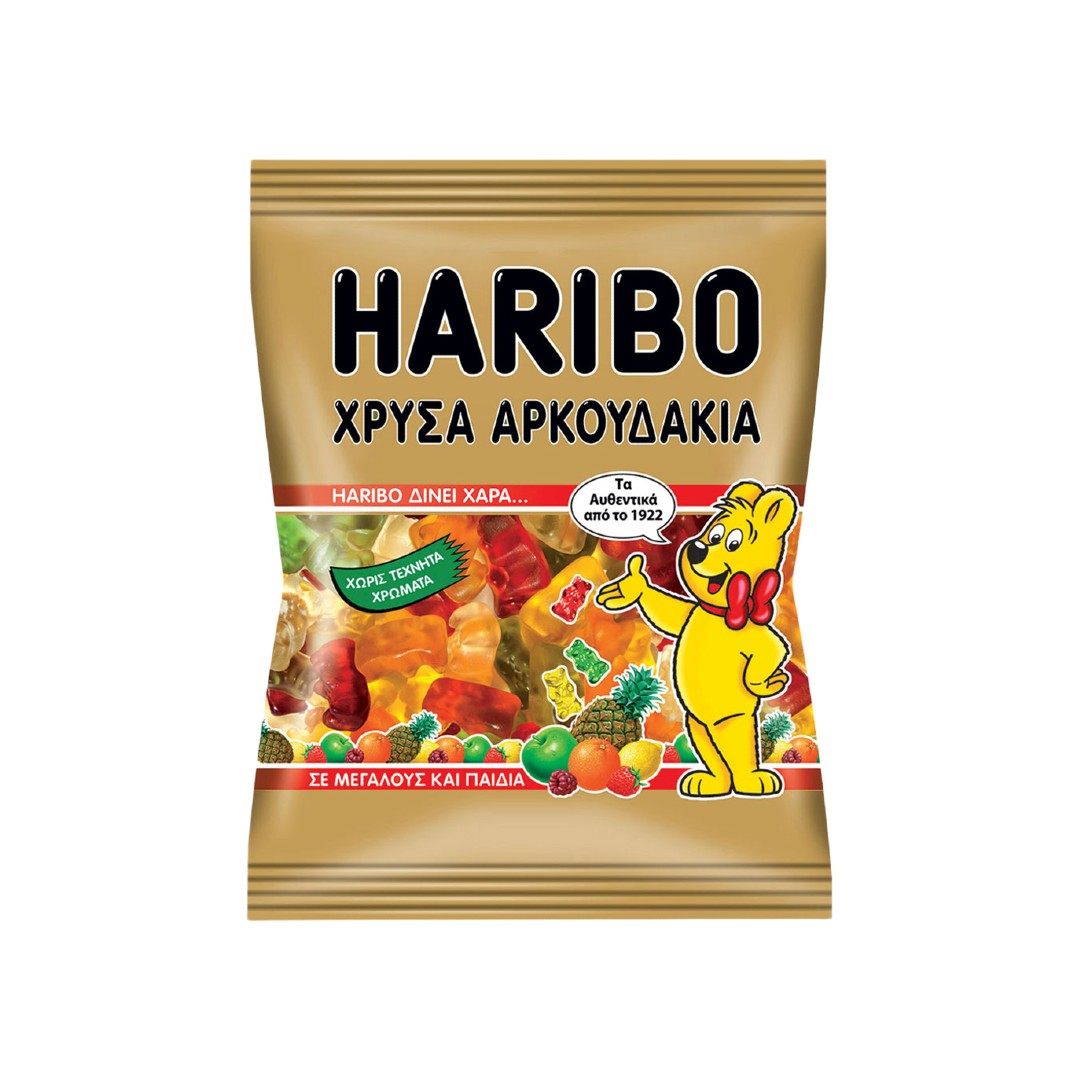 HARIBO ΖΕΛΙΝΙΑ GOLD BEARS MINI 250ΓΡ