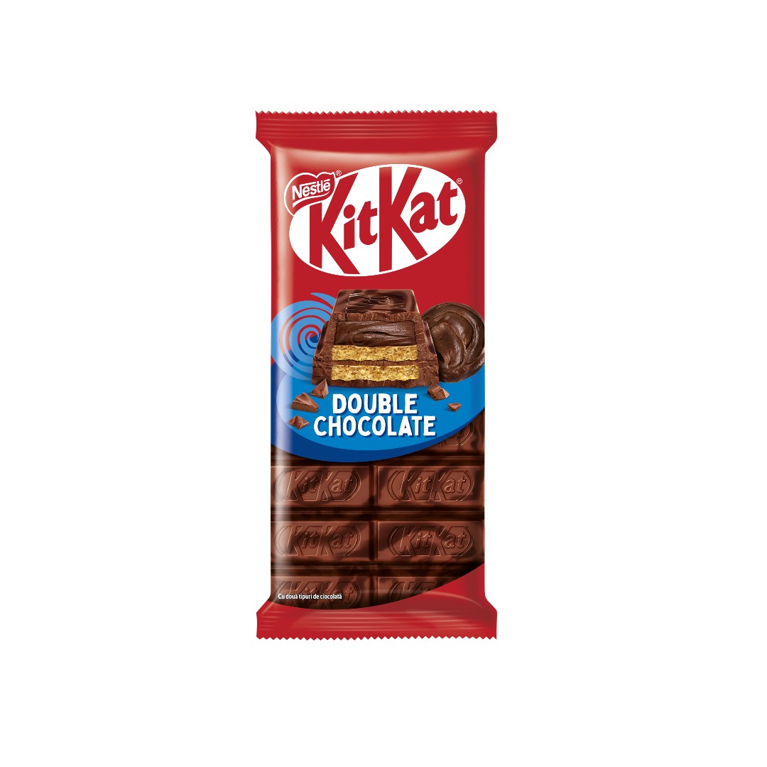 KIT KAT ΣΟΚΟΛΑΤΑ TABLET DOUBLE CHOCOLATE 99ΓΡ