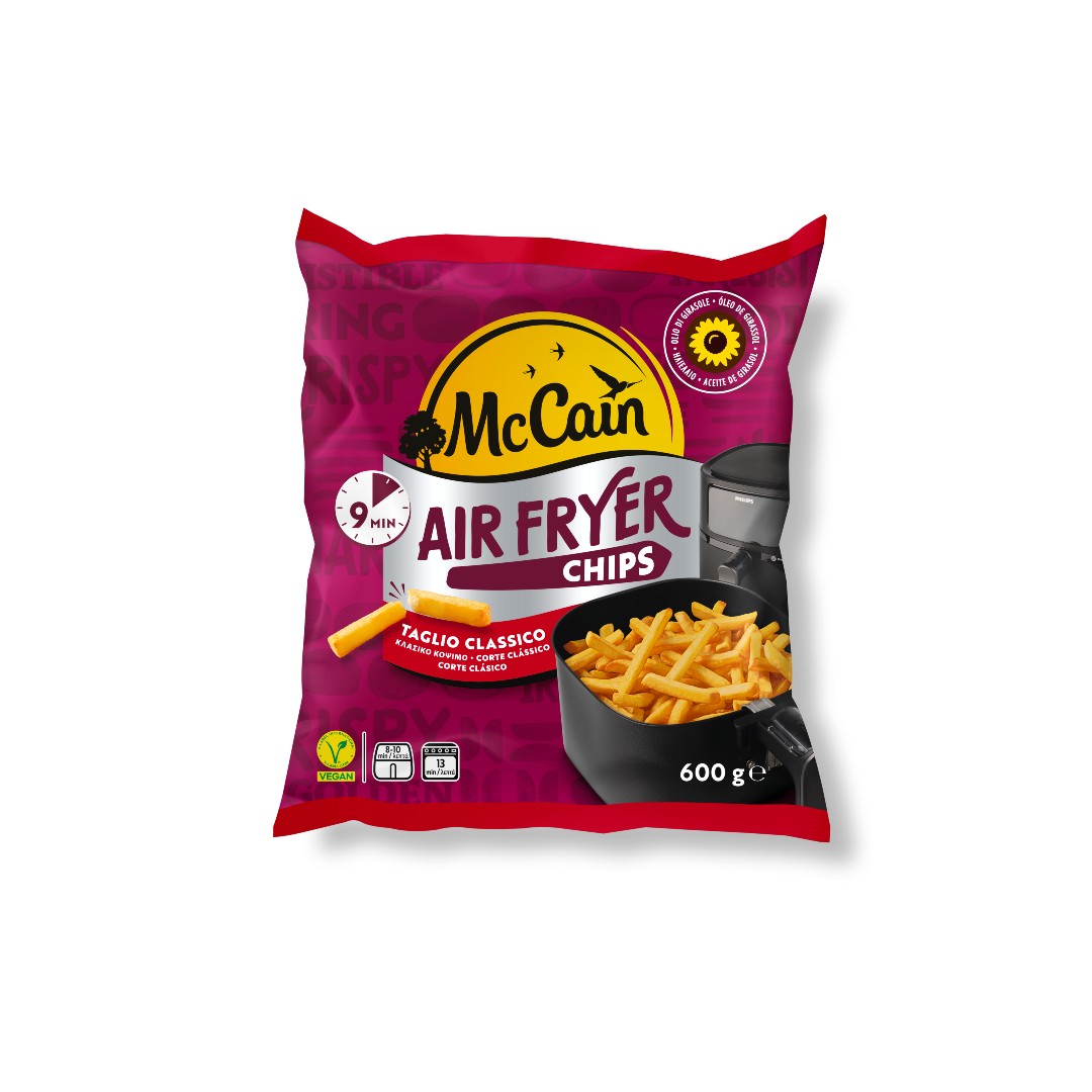 MC.CAIN ΠΑΤΑΤΕΣ AIRFRYER CHIPS ΚΤΨ 600ΓΡ