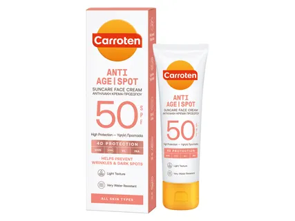 Carroten Κρέμα Προσώπου αντιγήρανσης SPF50
