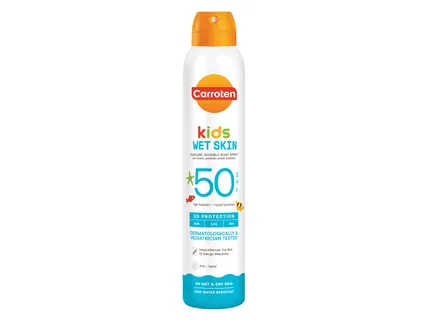 Carroten Kid Easy Σπρέϊ wet skin SPF50