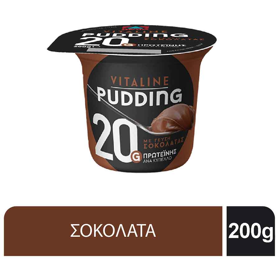 Δέλτα Vitaline Πουτίγκα Σοκολάτα 200γρ.