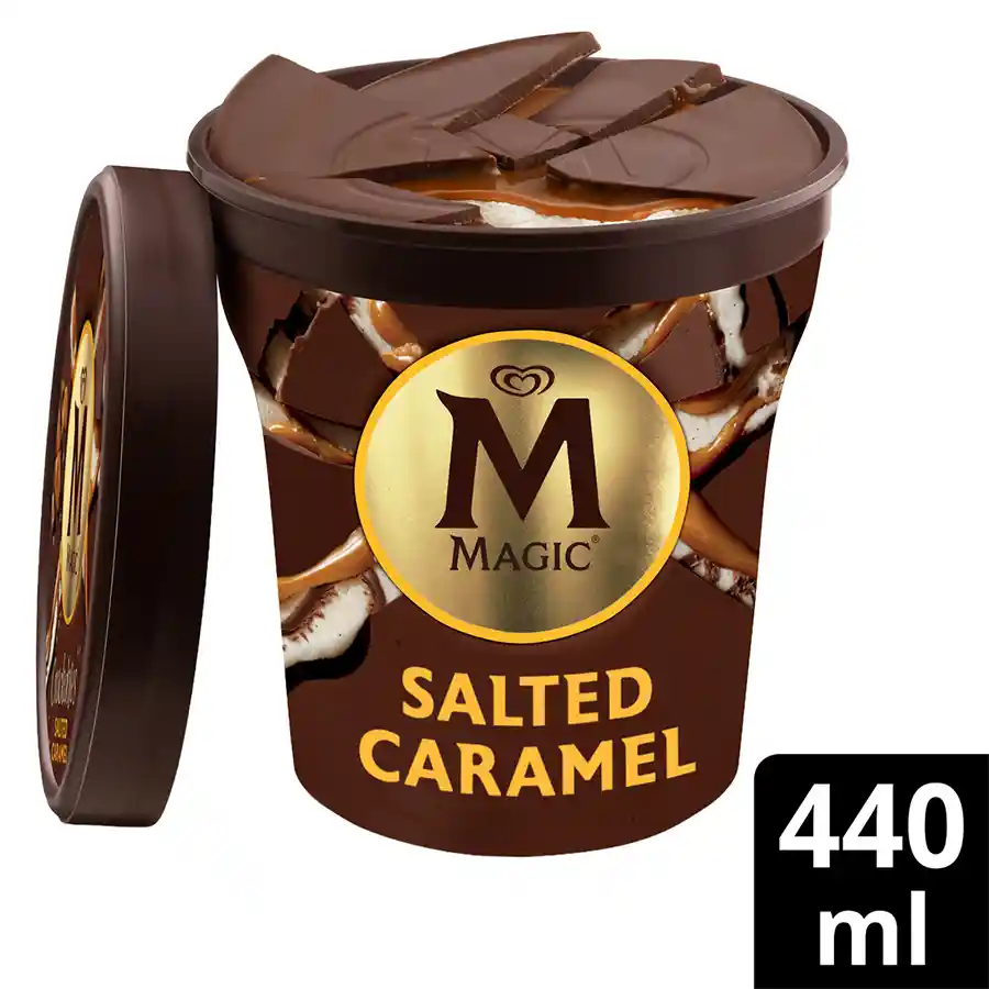 Algida Magic Παγωτό Double Caramel 311γρ./440ml.