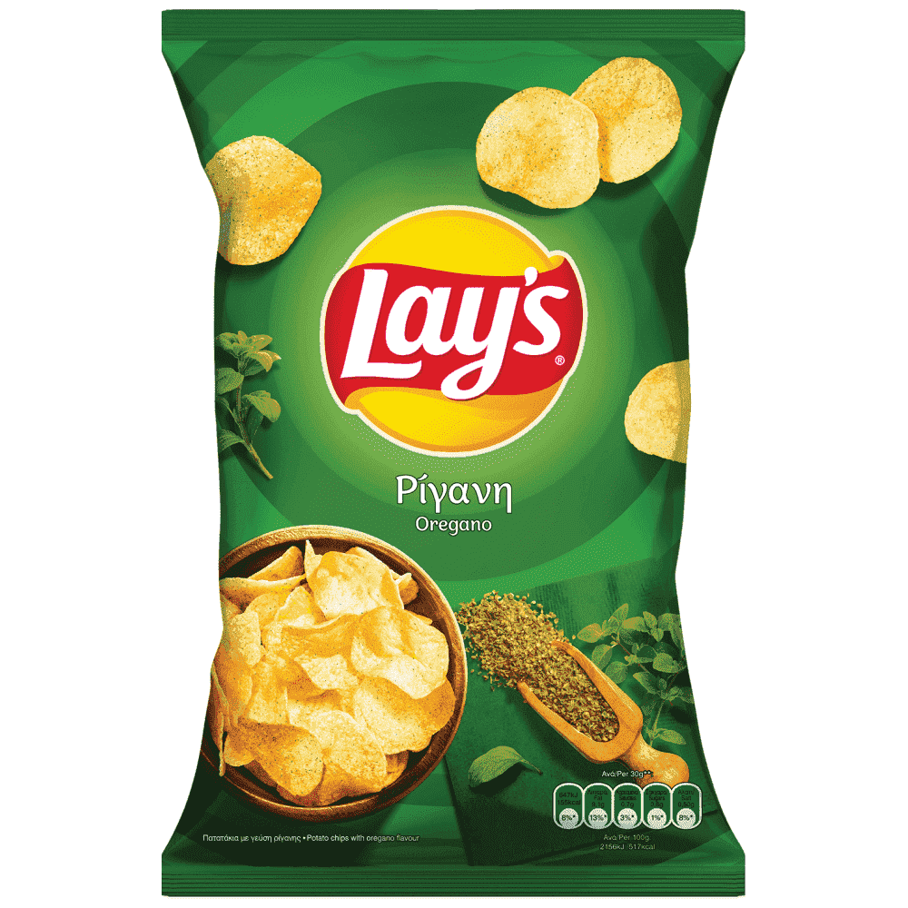 Lay's Με Γεύση Ριγάνη 140gr