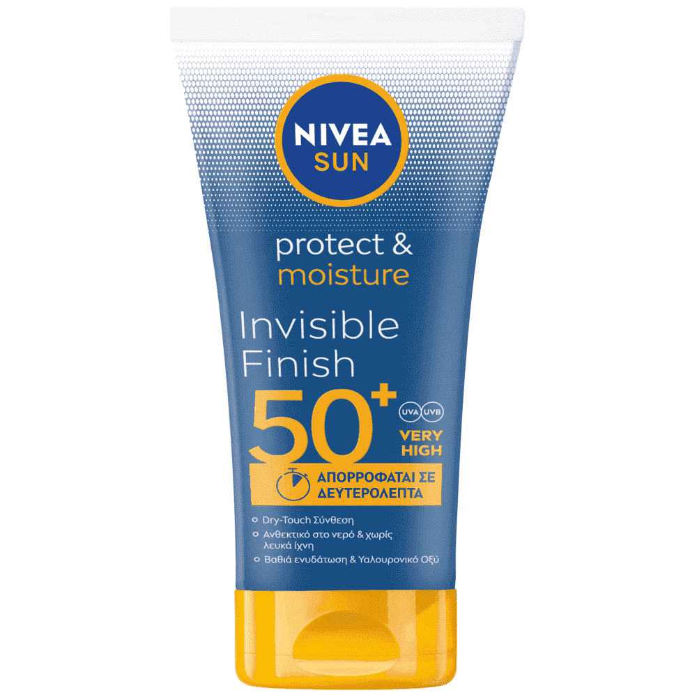 Nivea Sun Αντηλιακό Protect & Moist Inv. SPF 50+ 150ml