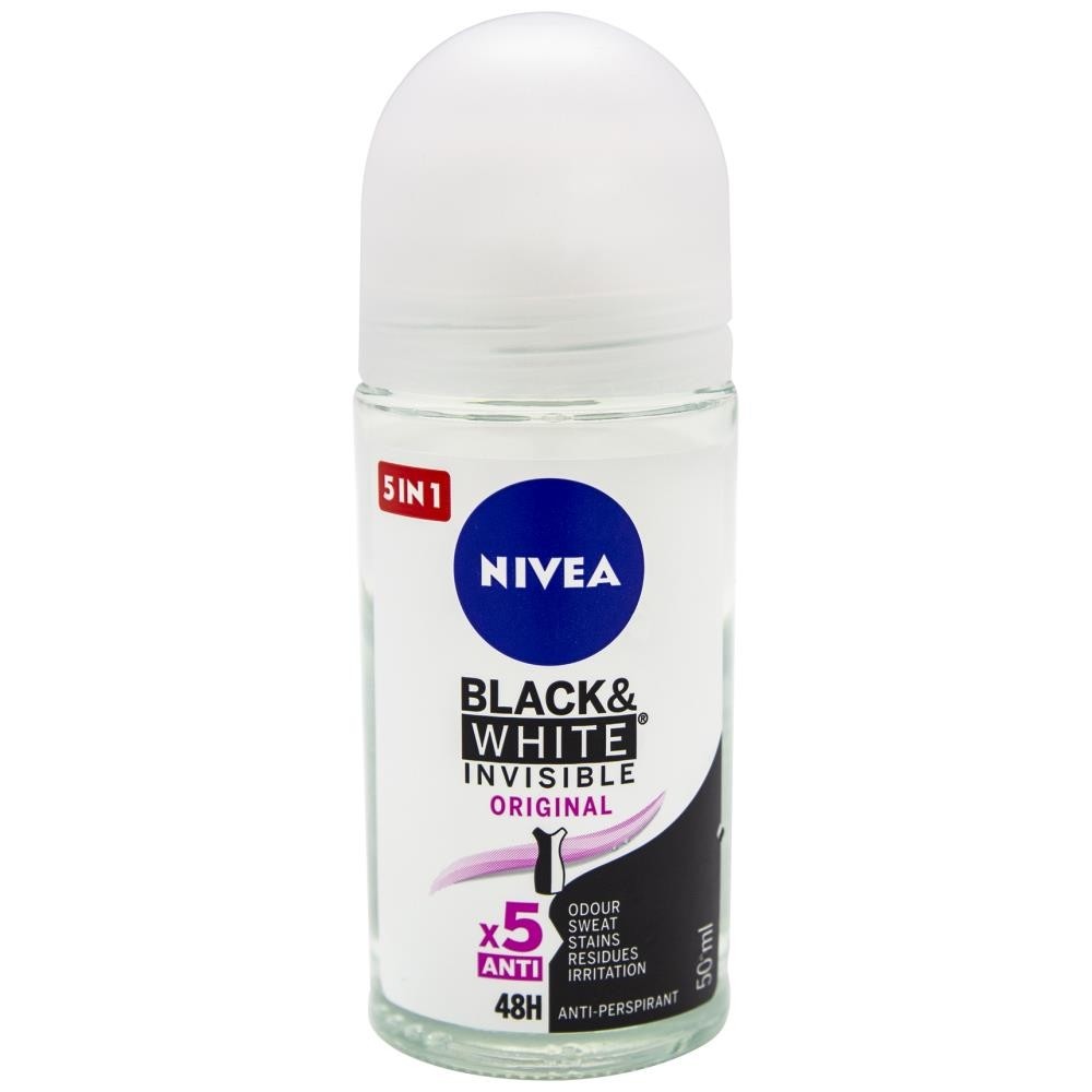 Nivea Clear Invisible Αποσμητικό Σώματος Roll-On 50ml