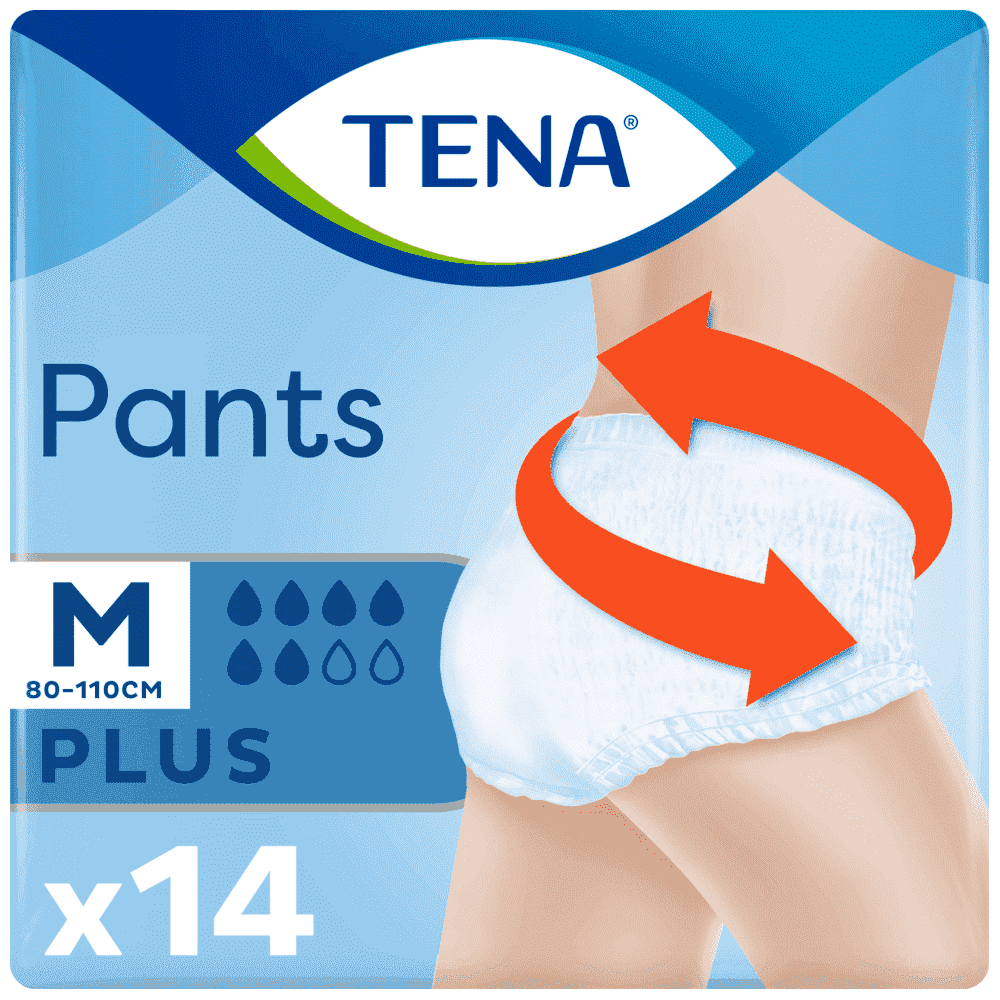 Tena Pants Plus Medium Πάνες Ακράτειας 14τεμ