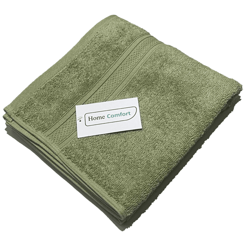 Home Comfort Πετσέτα Πράσινη 50x90cm 100% Βαμβάκι
