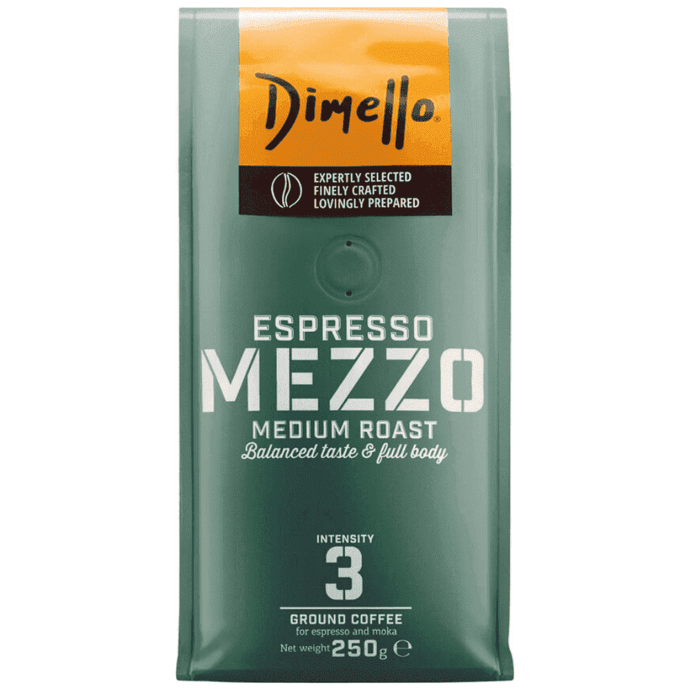 Dimello Καφές Espresso Mezzo Αλεσμένος 250gr