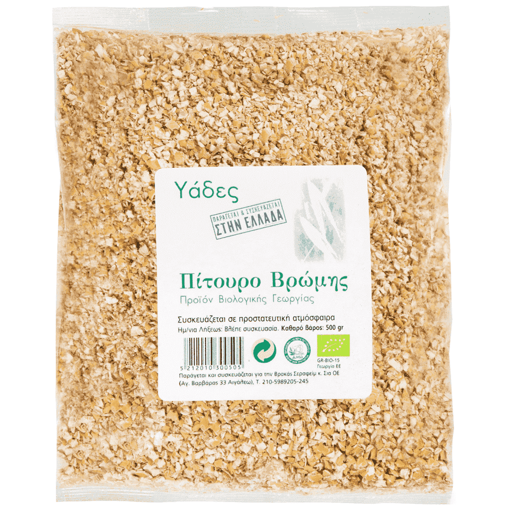 Υάδες Πίτουρο Βρώμης Bio 500gr