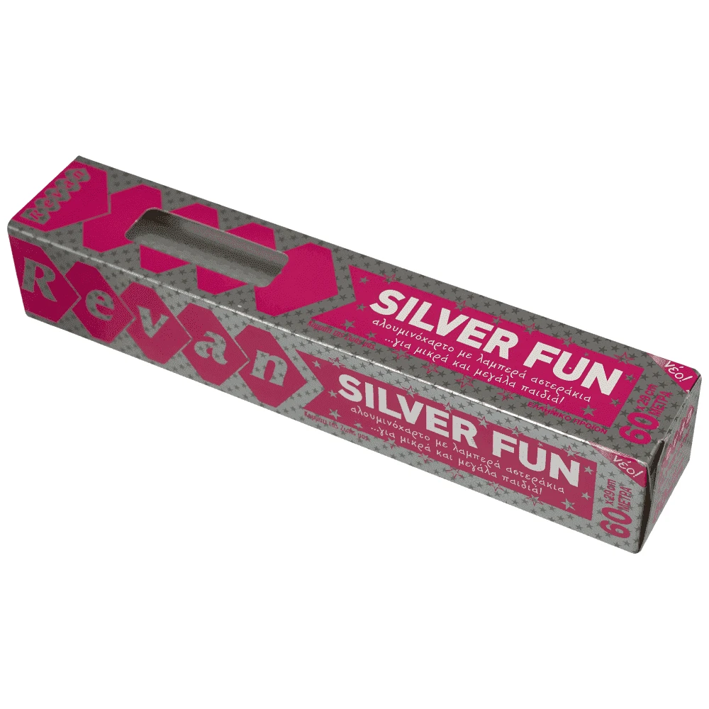 Silver Fun Αλουμινόχαρτο 60m 17,4Μ²