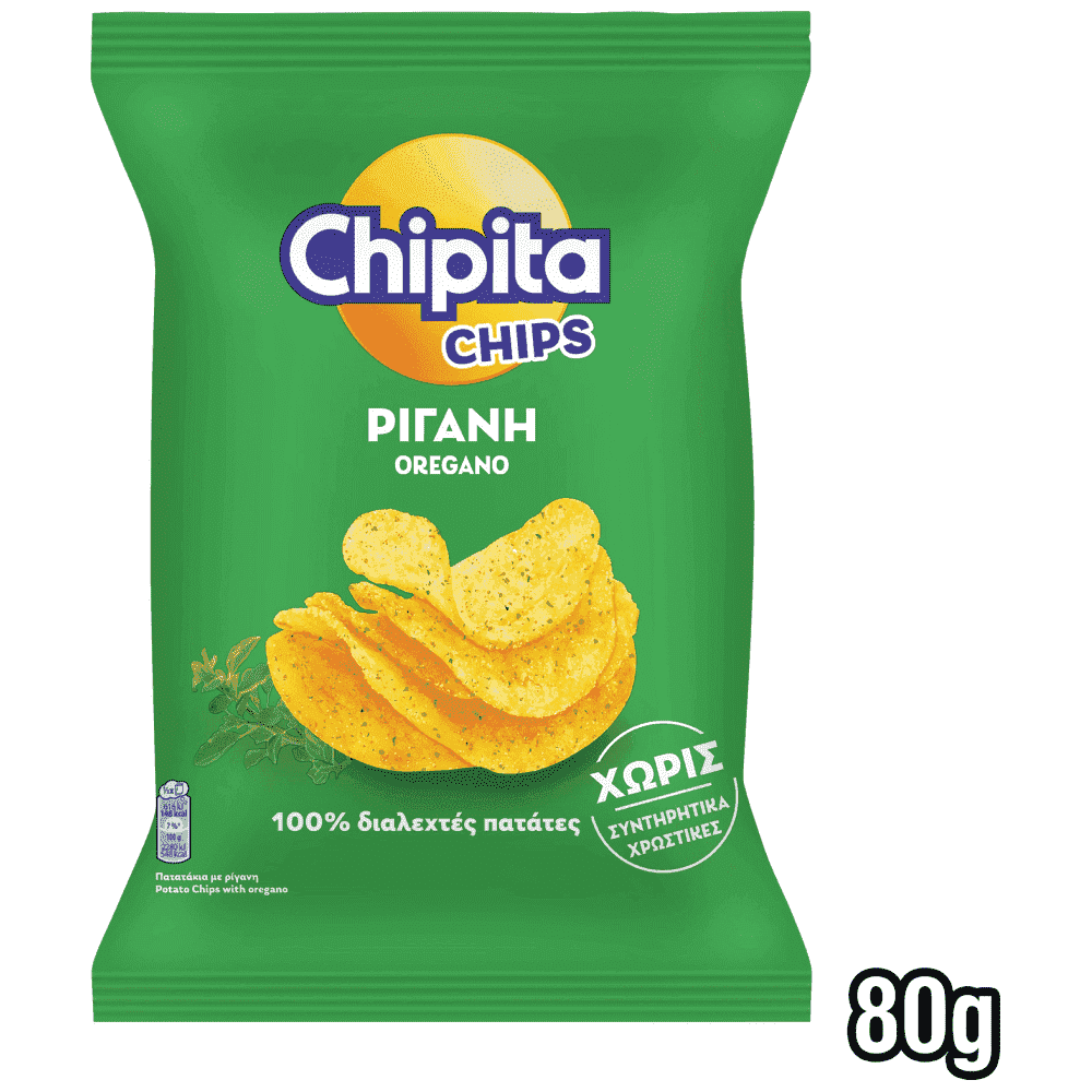 Chipita Chips Ρίγανη 80gr