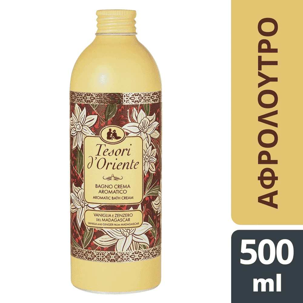 Tesori Αφρόλουτρο Vanilla & Ginger 500ml