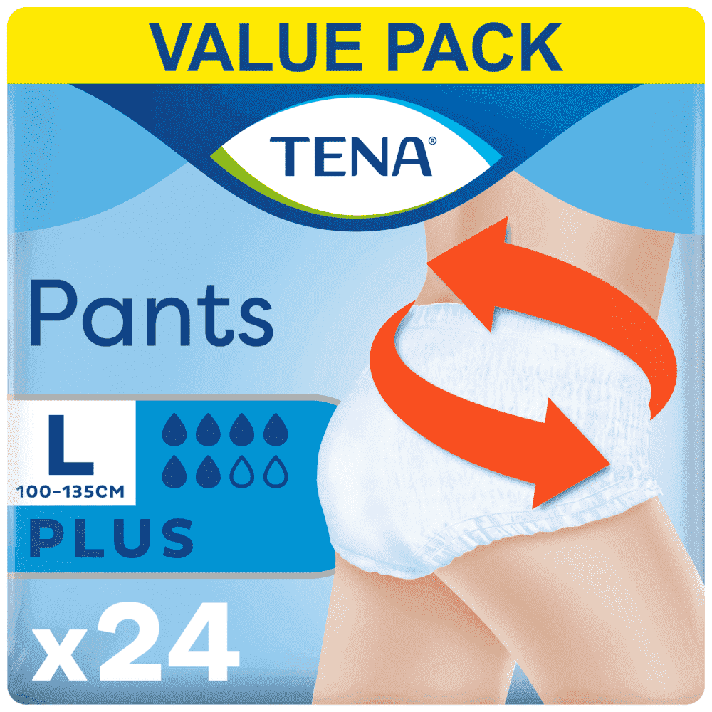 Tena Pants Plus Large Εσώρουχα Ακράτειας 24τεμ