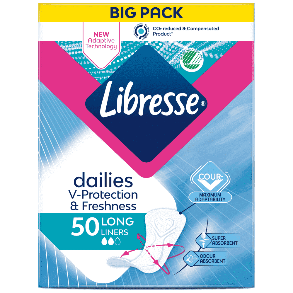 Libresse Fresh & Protect Long Σερβιετάκια 50τεμ