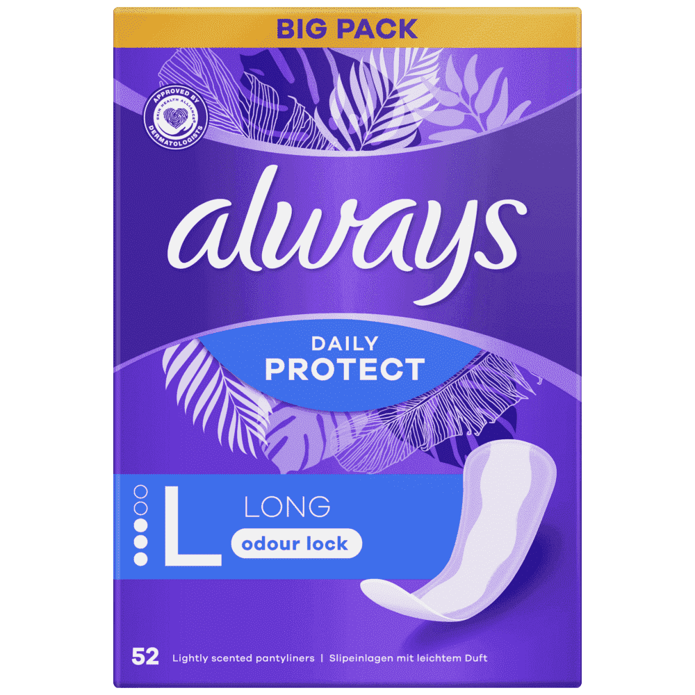 Always Daily Protect Long Big Pack Σερβιετάκια 52τεμ
