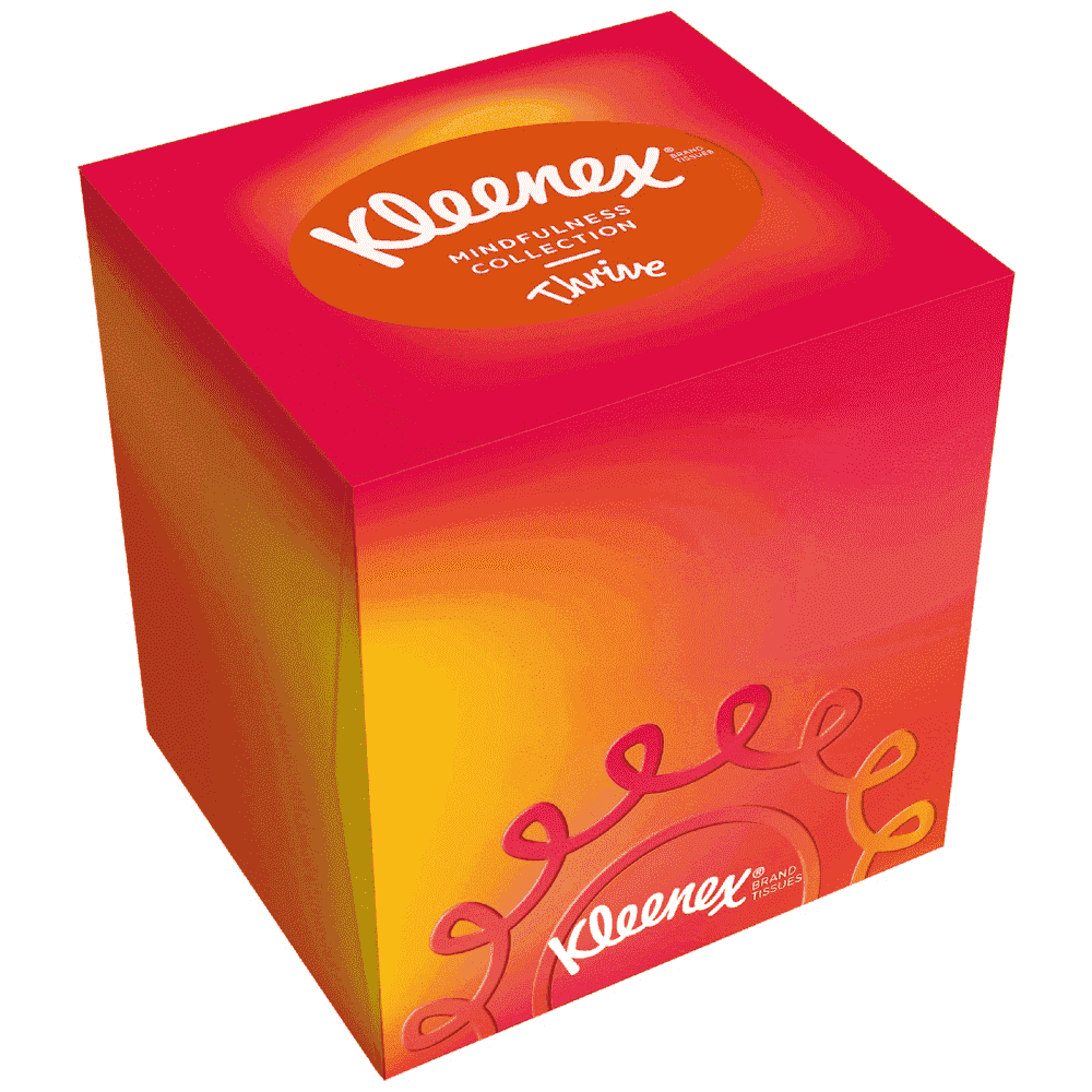 Kleenex Χαρτομάντηλα Κύβος Collection 3Φυλλo 0,080Kg